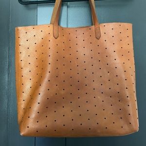 Madewell tan carry all bag